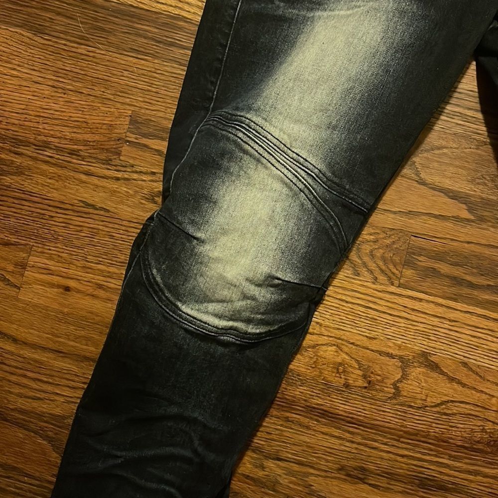 Smoke Rise Biker Jeans - Picture 3 of 5